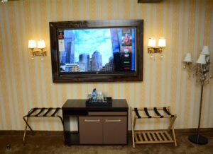 Royal luxury suite TV