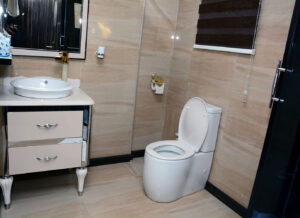 No 1 Hotel Super Luxury Room bathroom